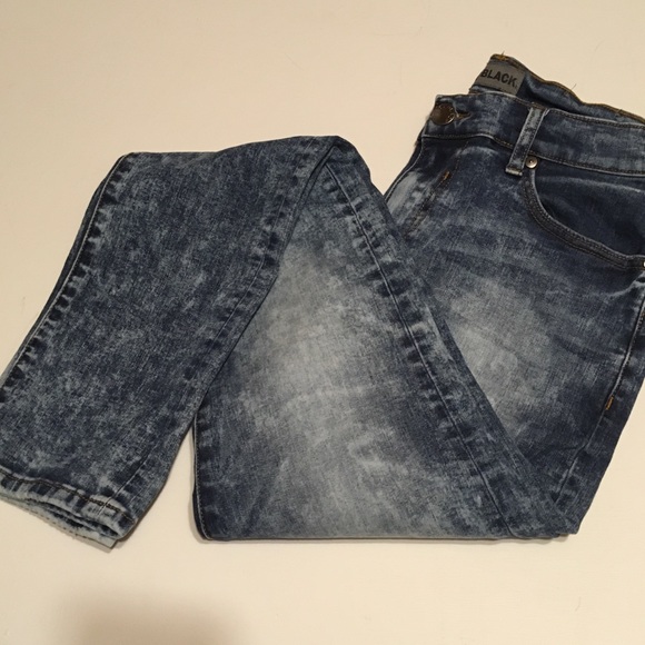 CJ Black Jeans Super Skinny Flex Blue Acid Wash - Picture 5 of 8